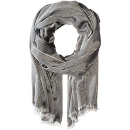 Calvin Klein Womens Solid Chambray Scarf