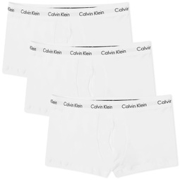 Calvin Klein Low Rise Trunk - 3 Pack White