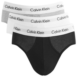 Calvin Klein Hip Brief - 3 Pack Black, Heather & White