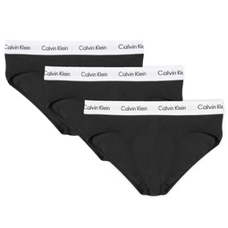 CK Underwear Hip Brief - 3 Pack Black