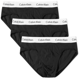 CK Underwear Hip Brief - 3 Pack Black