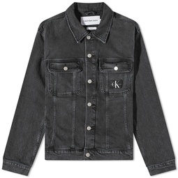 Calvin Klein Regular 90s Denim Jacket Black Wash Denim