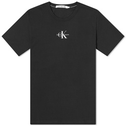 Calvin Klein Monologo Regular T-Shirt Ck Black