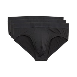 Mens Calvin Klein Underwear CK Black Hip Brief 3-Pack