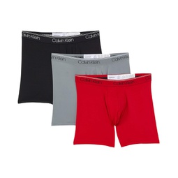 Mens Calvin Klein Underwear Micro Stretch Boxer Brief 3-Pack