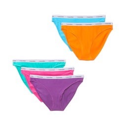 Calvin Klein Underwear Modern Logo Bikini 5-Pack