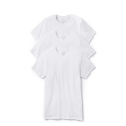 Cotton Stretch Slim Fit 3-Pack Crewneck T-Shirt