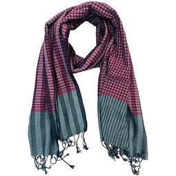 Cambodian Hands Scarfs for Women/Men, 100% Cotton Rich Men/Womens Scarves, Cambodian Kroma, Hand Woven Traditional Krama