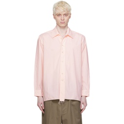 Pink Basic Shirt 241109M192002