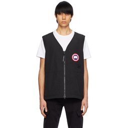 Black Canmore Vest 241014M185004