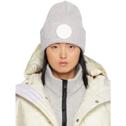 Beige Arctic Toque Twist Beanie 232014F014004