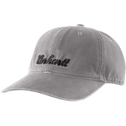 Carhartt Mens 104188 Ball Cap - One Size Fits All - Asphalt