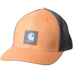 Carhartt Mens Rugged Flex Twill Mesh-Back Logo Patch Cap