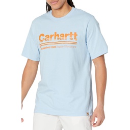 Carhartt Relaxed Fit Heavyweight Short Sleeve Outdoors Graphic T-Shirt