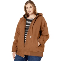 Womens Carhartt WJ130 Washed Duck Active Jacket