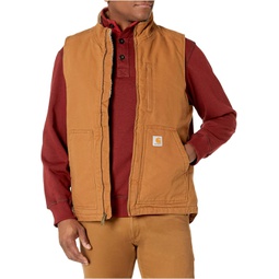 Mens Carhartt OV277 Sherpa Lined Mock Neck Vest
