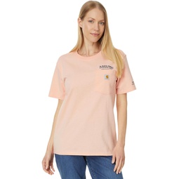 Womens Carhartt Loose Fit Heavyweight Short Sleeve Saguaro National Park Graphic