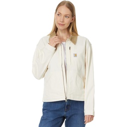 Womens Carhartt Rugged Flex Loose Fit Canvas Detroit Jacket