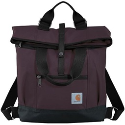 Carhartt Legacy Womens Hybrid Convertible Backpack Tote Bag, Wine