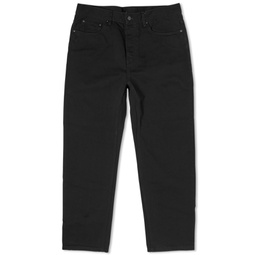 Carhartt WIP Newel Relaxed Tapered Jean Black One Wash