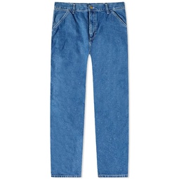 Carhartt WIP Denim Simple Pant Blue Stone Washed