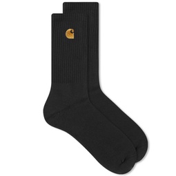 Carhartt WIP Chase Socks Black & Gold