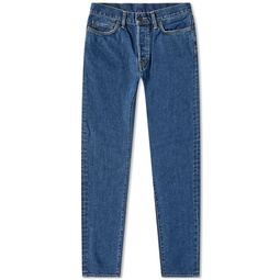 Carhartt WIP Klondike Regular Tapered Jeans Blue Stone Washed