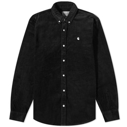 Carhartt WIP Madison Cord Shirt Black & Wax