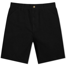 Carhartt WIP Single Knee Shorts Black