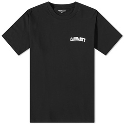 Carhartt WIP University Script T-Shirt Black & White