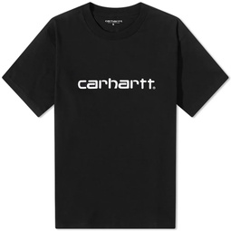 Carhartt WIP Script T-Shirt Black & White