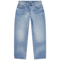 Carhartt WIP Newel Relaxed Tapered Jeans Blue Light Used Wash