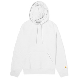 Carhartt WIP Hooded Chase Crew Sweat Ash Heather & Gold