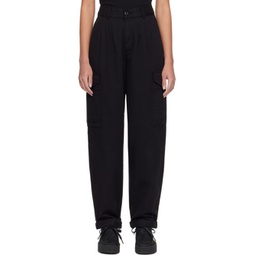 Black Collins Trousers 241111F087014