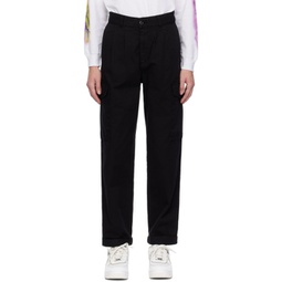 Black Collins Trousers 232111F087012