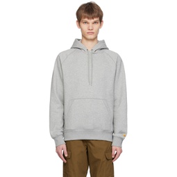 Gray Chase Hoodie 241111M202030