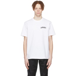 White Cotton T-Shirt 221111M213078