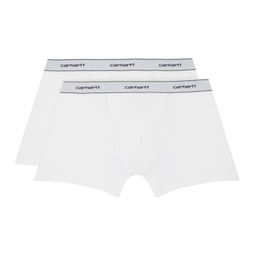 Two-Pack White Boxers 241111M216002