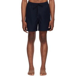 Navy Chase Swim Shorts 241111M208015