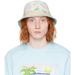 Multicolor Ping Pong Bucket Hat 241195M140004
