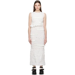 White Vanda Midi Dress 241002F054011