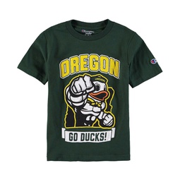 Big Boys Green Oregon Ducks Strong Mascot T-shirt