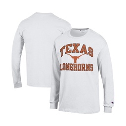 Mens White Texas Longhorns High Motor Long Sleeve T-shirt