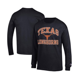 Mens Black Texas Longhorns High Motor Long Sleeve T-shirt