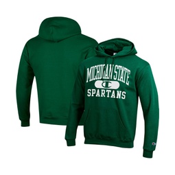 Mens Green Michigan State Spartans Arch Pill Pullover Hoodie
