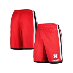 Mens Scarlet Nebraska Huskers Basketball Shorts