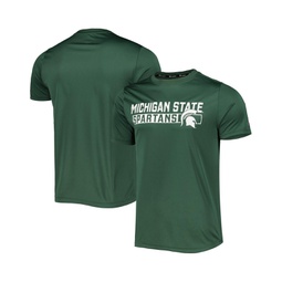 Mens Green Michigan State Spartans Impact Knockout T-shirt