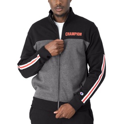 Mens Powerblend Taped Warm-Up Jacket