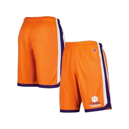 Mens Orange Clemson Tigers Basketball Shorts
