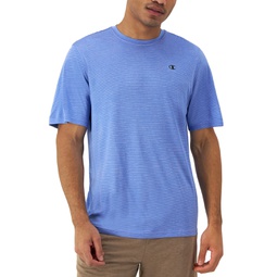 Mens Standard-Fit Stripe Performance T-Shirt